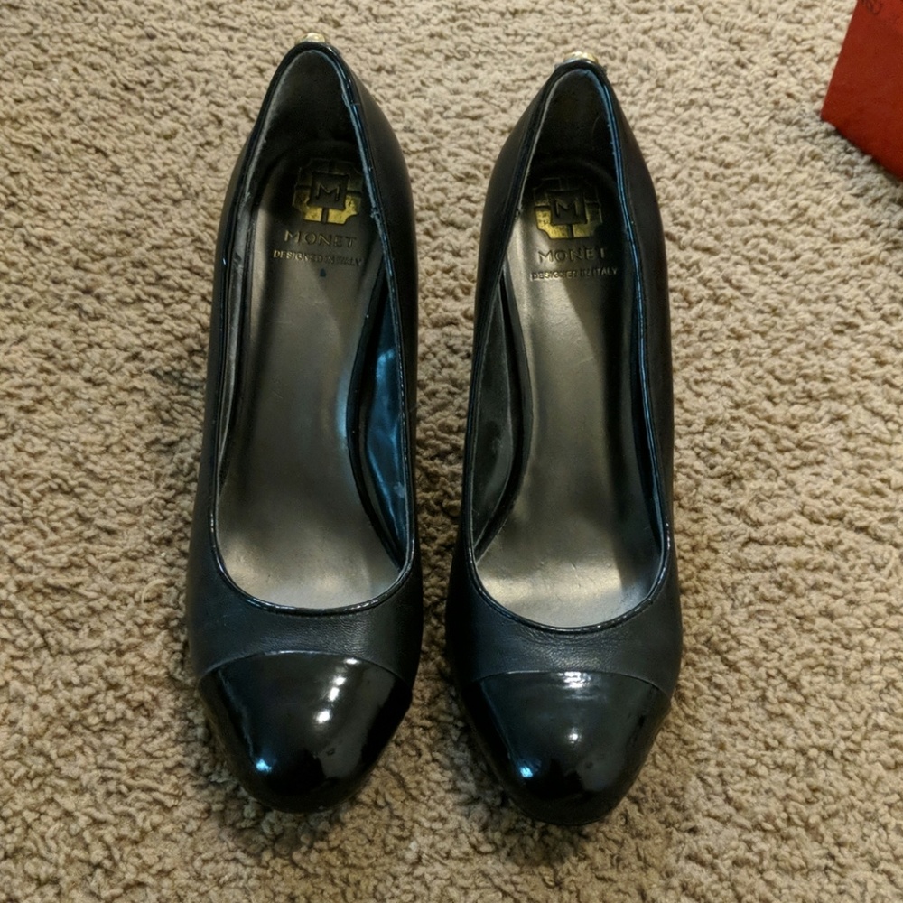Black high heels